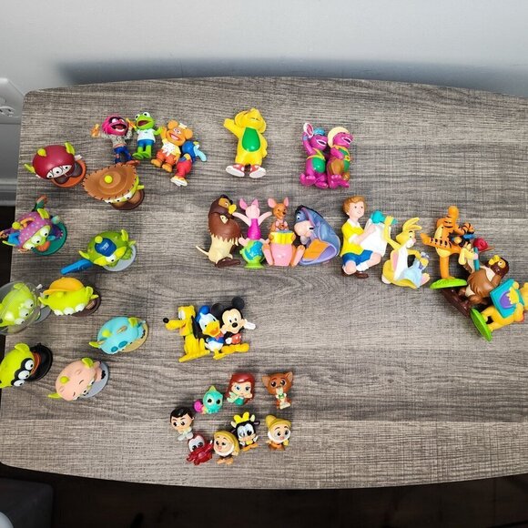 Lot Modern Vintage Disney Figures Doorables Toy Story The Muppets Barnie Pooh - Picture 3 of 11